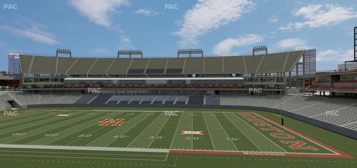 TDECU Stadium - Section 227 Seat View