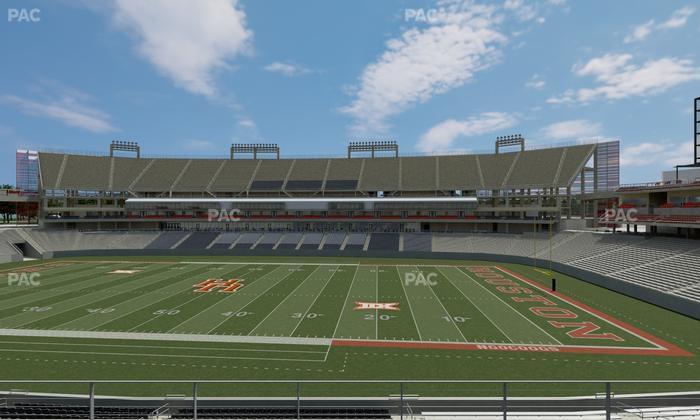 TDECU Stadium - Section 227 Seat View