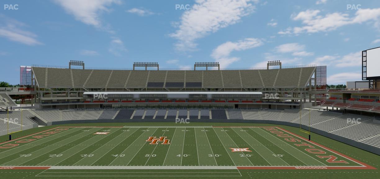 TDECU Stadium - Section 228 Seat View