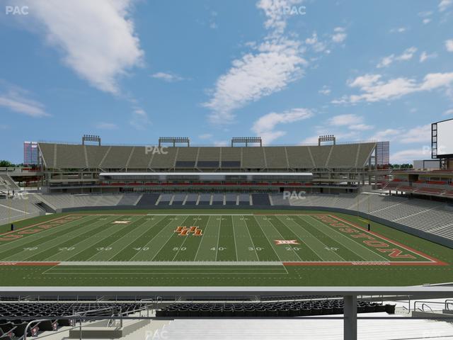 TDECU Stadium - Section 228 Seat View