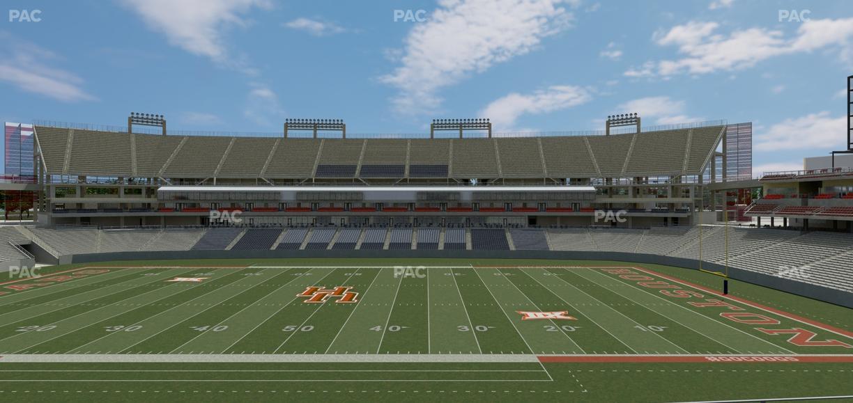 TDECU Stadium - Section 228 Seat View