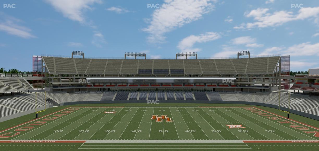 TDECU Stadium - Section 229 Seat View