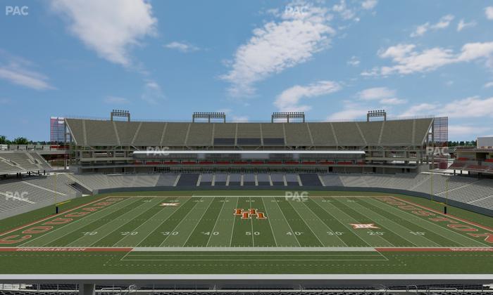 TDECU Stadium - Section 229 Seat View