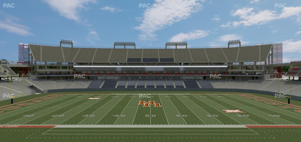 TDECU Stadium - Section 229 Seat View