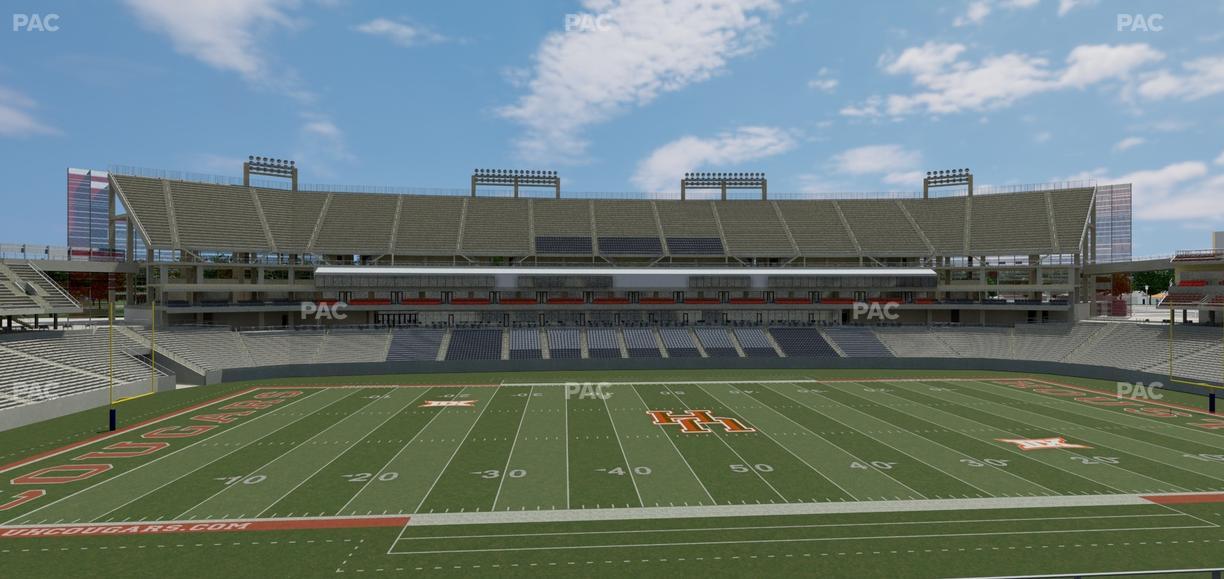 TDECU Stadium - Section 230 Seat View