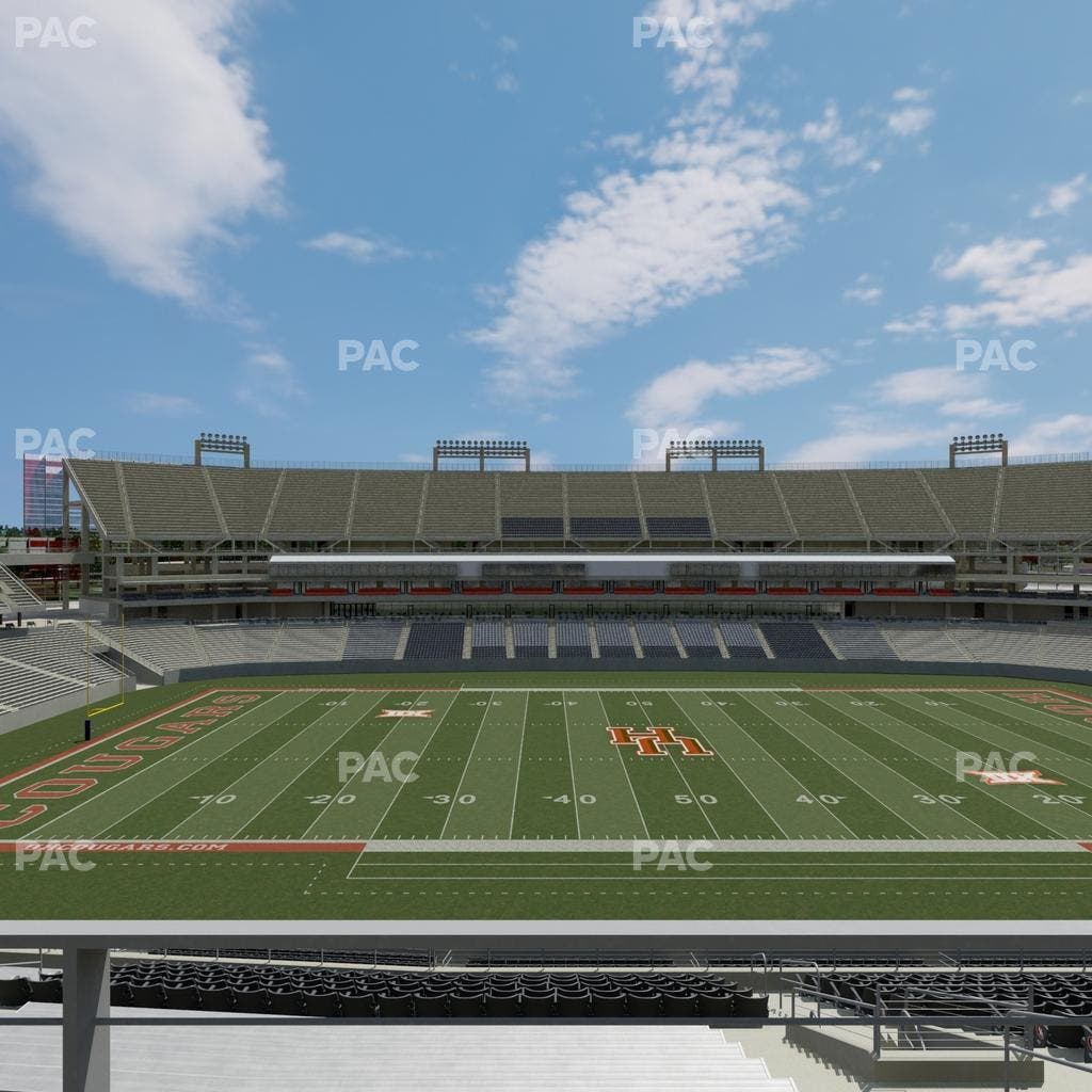 TDECU Stadium - Section 230 Seat View