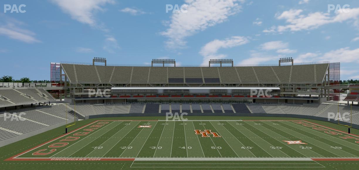 TDECU Stadium - Section 230 Seat View