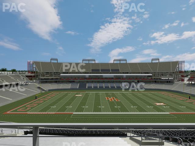 TDECU Stadium - Section 230 Seat View