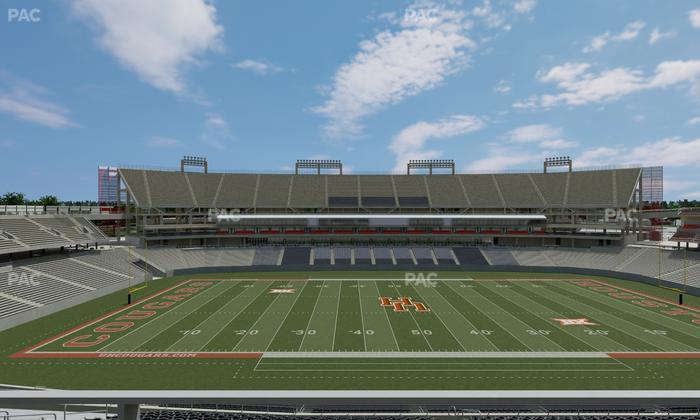 TDECU Stadium - Section 230 Seat View