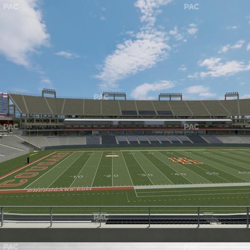 TDECU Stadium - Section 231 Seat View