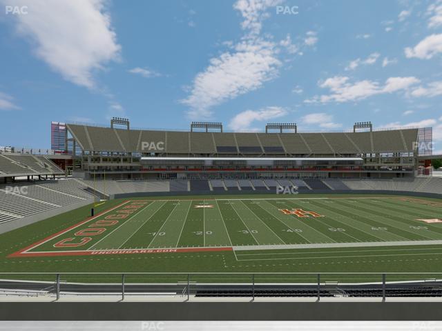 TDECU Stadium - Section 231 Seat View