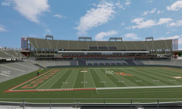 TDECU Stadium - Section 231 Seat View