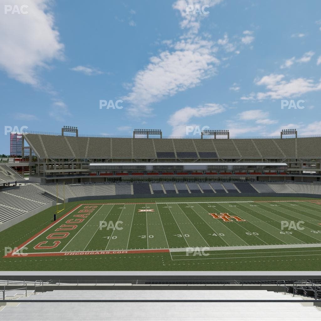 TDECU Stadium - Section 231 Seat View