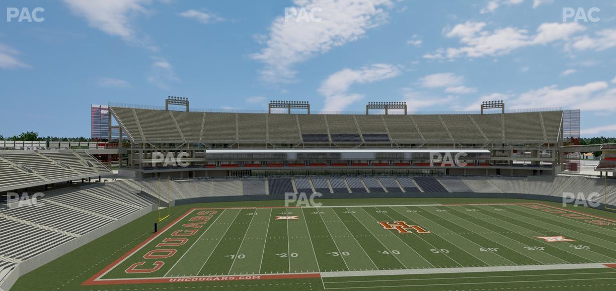 TDECU Stadium - Section 231 Seat View