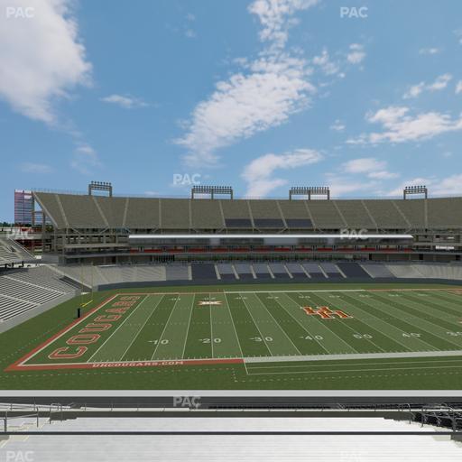 TDECU Stadium - Section 231 Seat View