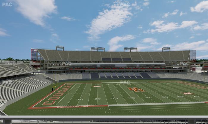 TDECU Stadium - Section 231 Seat View
