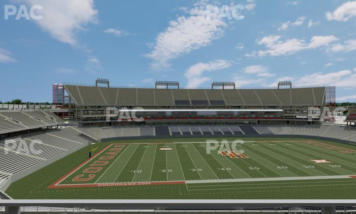 TDECU Stadium - Section 231 Seat View