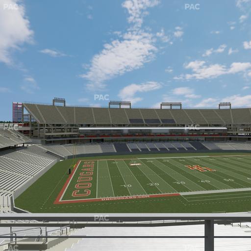 TDECU Stadium - Section 232 Seat View
