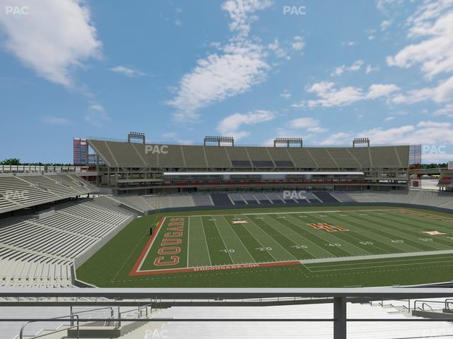 TDECU Stadium - Section 232 Seat View