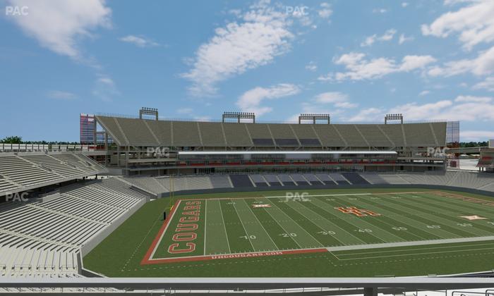 TDECU Stadium - Section 232 Seat View