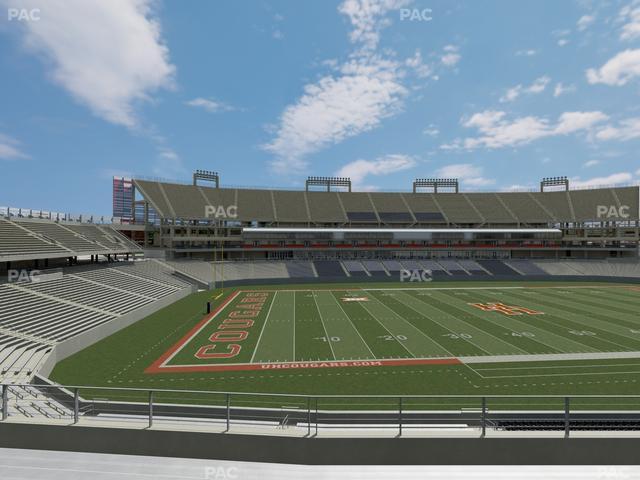 TDECU Stadium - Section 232 Seat View