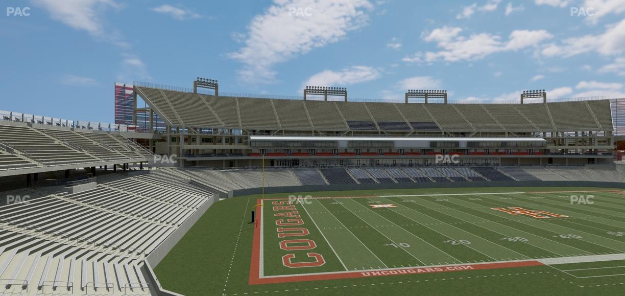 TDECU Stadium - Section 233 Seat View