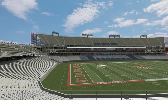 TDECU Stadium - Section 233 Seat View