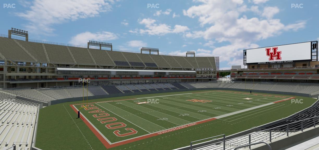 TDECU Stadium - Section 234 Seat View