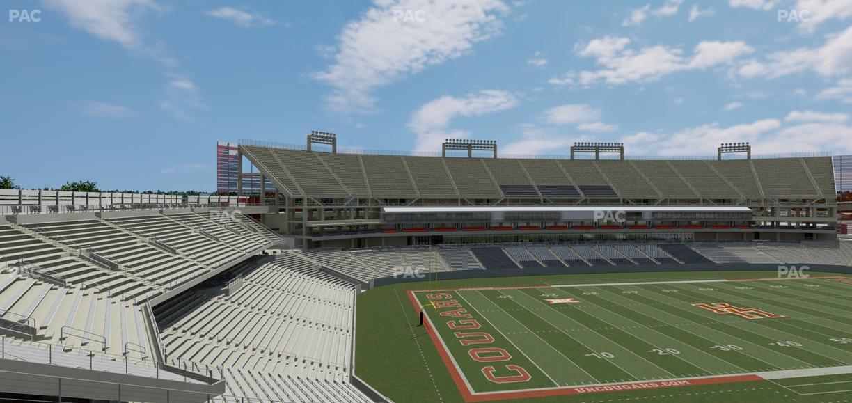 TDECU Stadium - Section 234 Seat View