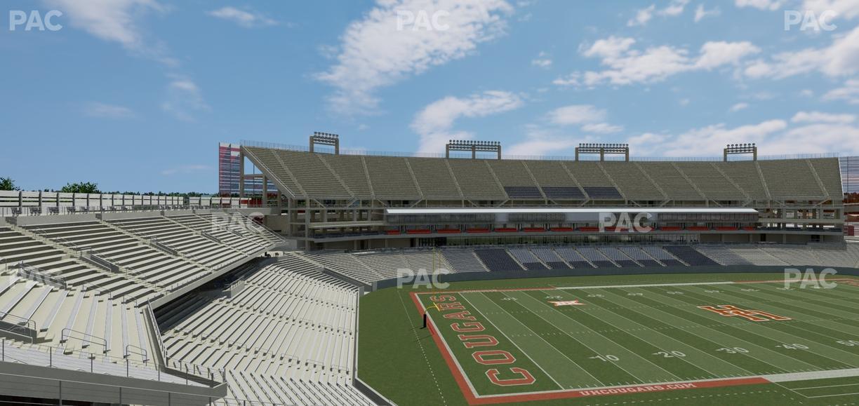 TDECU Stadium - Section 234 Seat View
