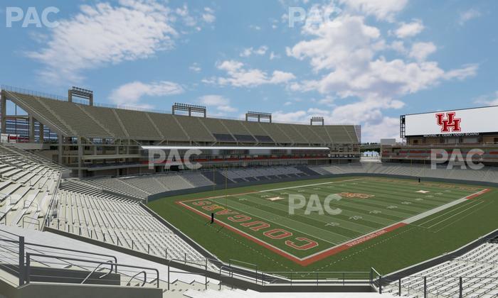 TDECU Stadium - Section 235 Seat View