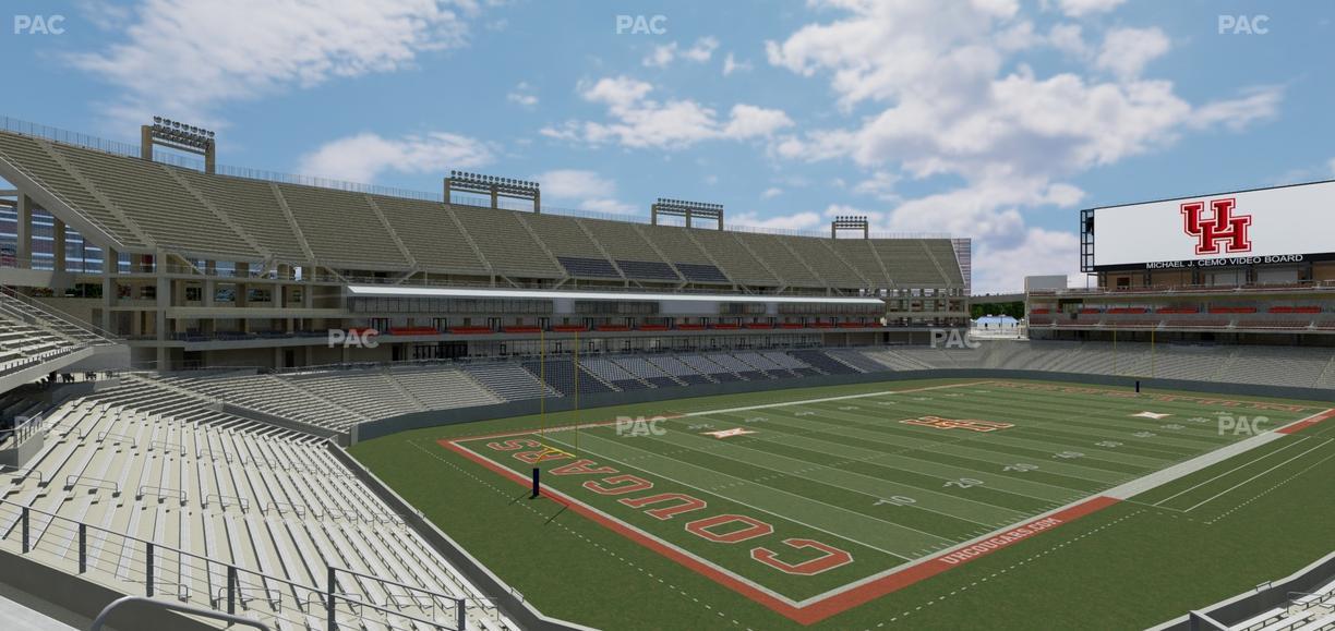 TDECU Stadium - Section 235 Seat View