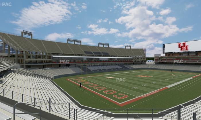 TDECU Stadium - Section 235 Seat View