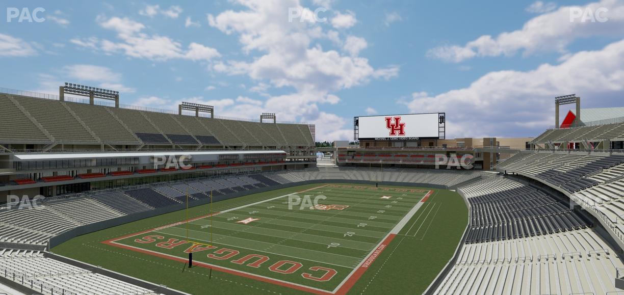 TDECU Stadium - Section 236 Seat View