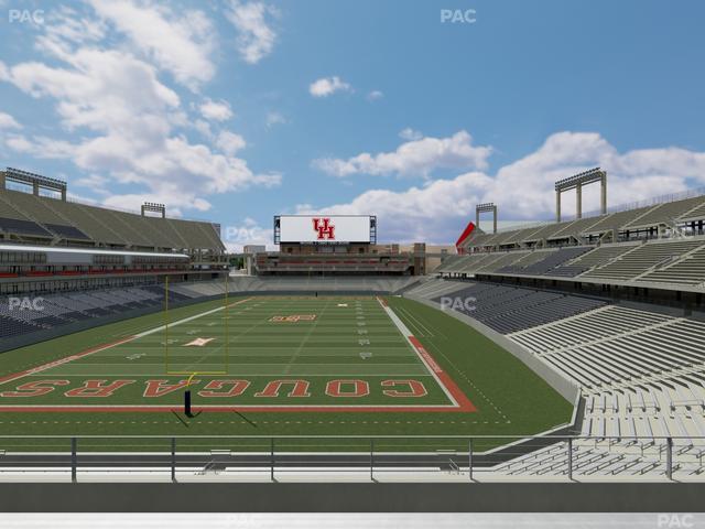 TDECU Stadium - Section 238 Seat View