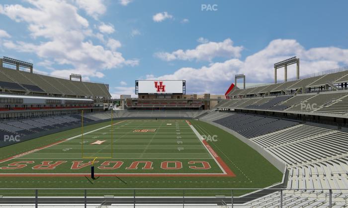 TDECU Stadium - Section 238 Seat View