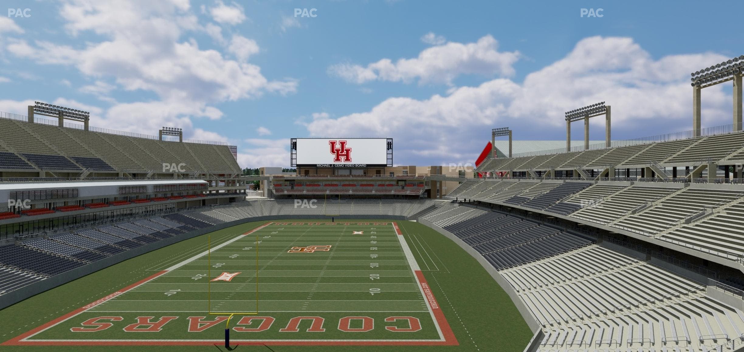 TDECU Stadium - Section 238 Seat View