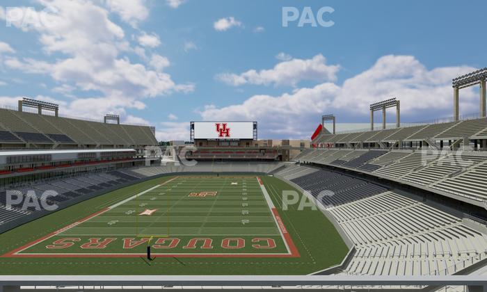 TDECU Stadium - Section 238 Seat View