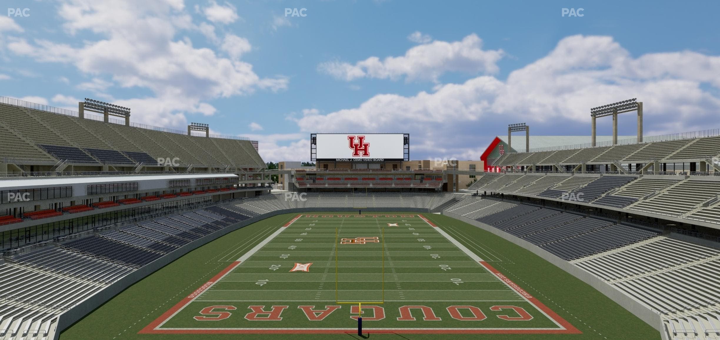 TDECU Stadium - Section 239 Seat View