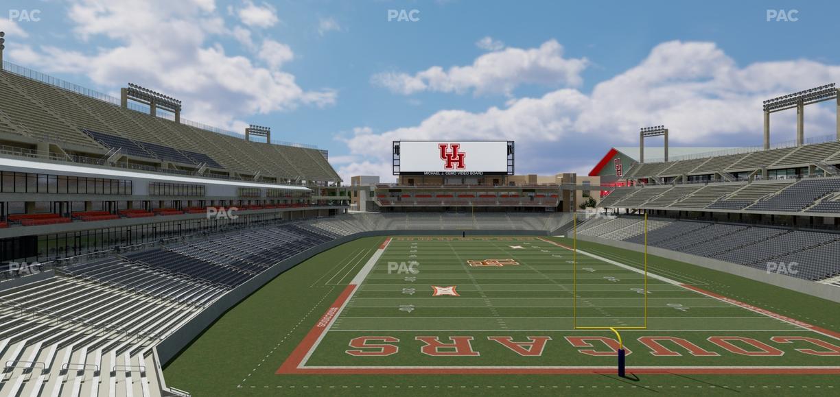 TDECU Stadium - Section 240 Seat View
