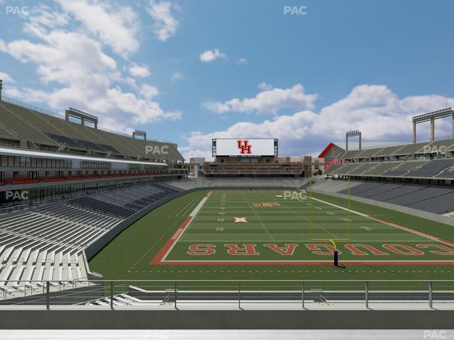 TDECU Stadium - Section 240 Seat View
