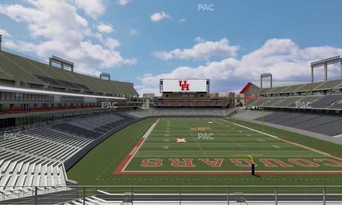 TDECU Stadium - Section 240 Seat View