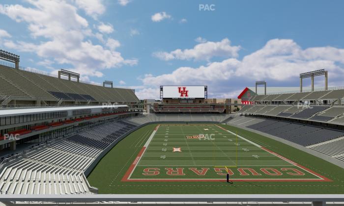 TDECU Stadium - Section 240 Seat View