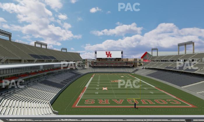 TDECU Stadium - Section 240 Seat View
