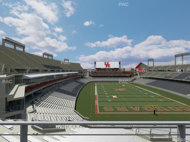 TDECU Stadium - Section 241 Seat View