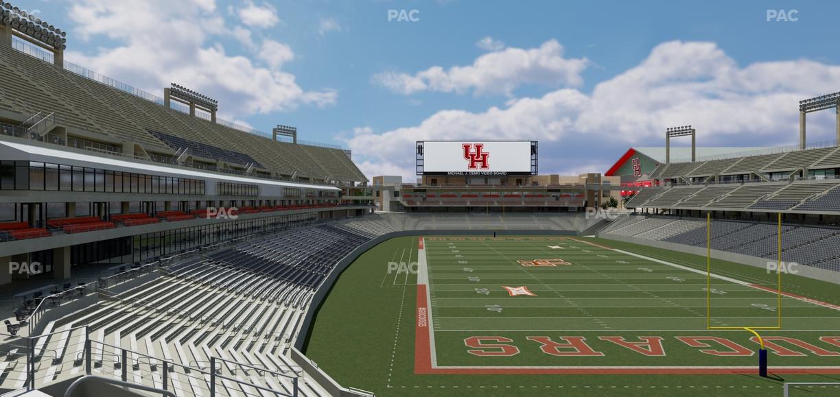 TDECU Stadium - Section 241 Seat View