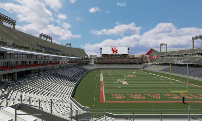 TDECU Stadium - Section 241 Seat View