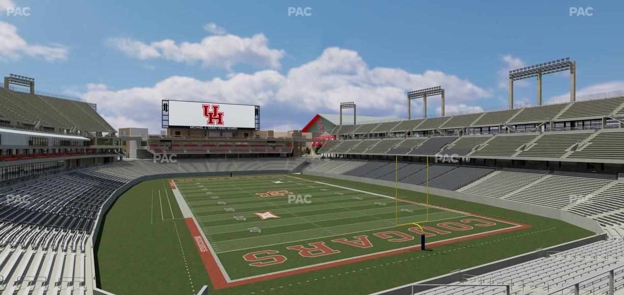 TDECU Stadium - Section 242 Seat View