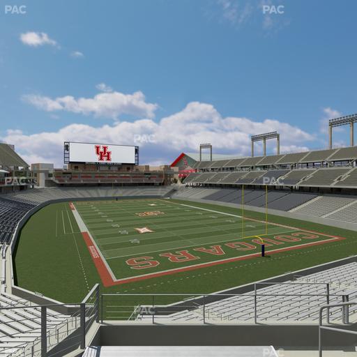 TDECU Stadium - Section 242 Seat View