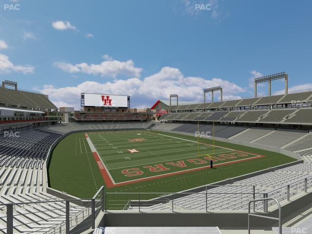TDECU Stadium - Section 242 Seat View